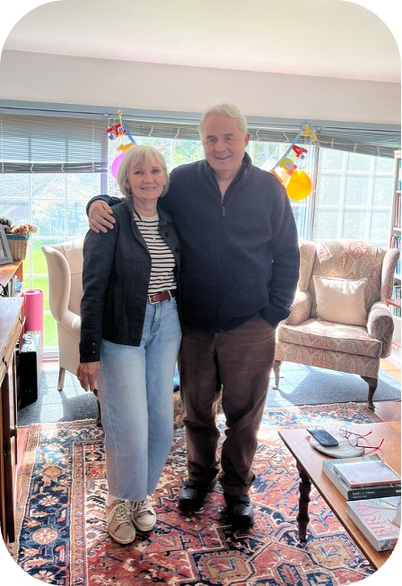 Rod Mackenzie med sin fru Margie
